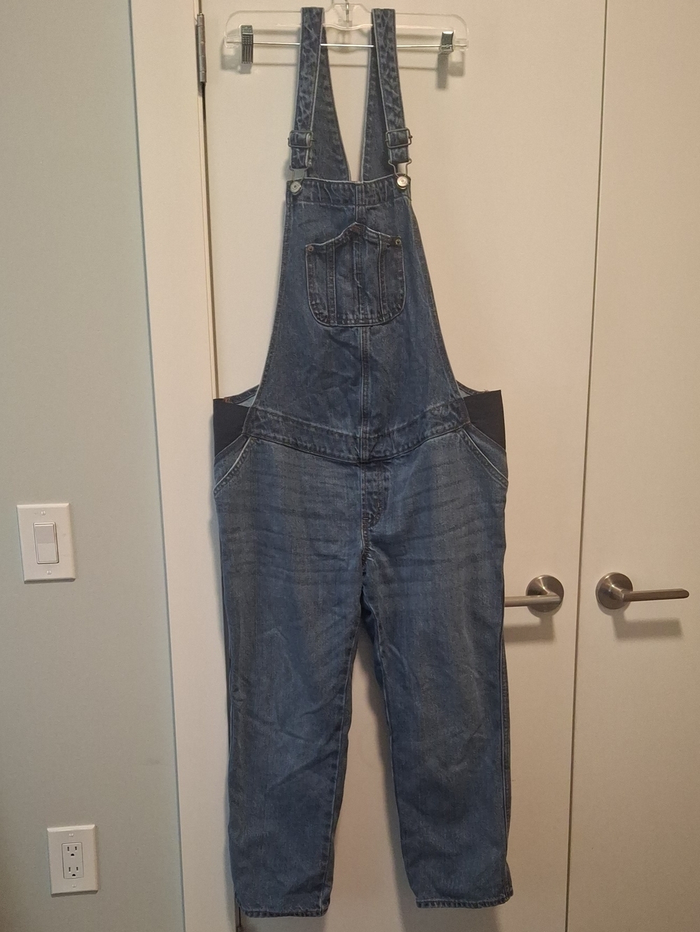 OLD NAVY Maternity Overalls SZ 10 SHORT